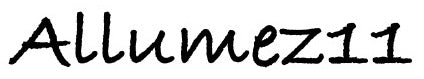 ALLUMEZ11